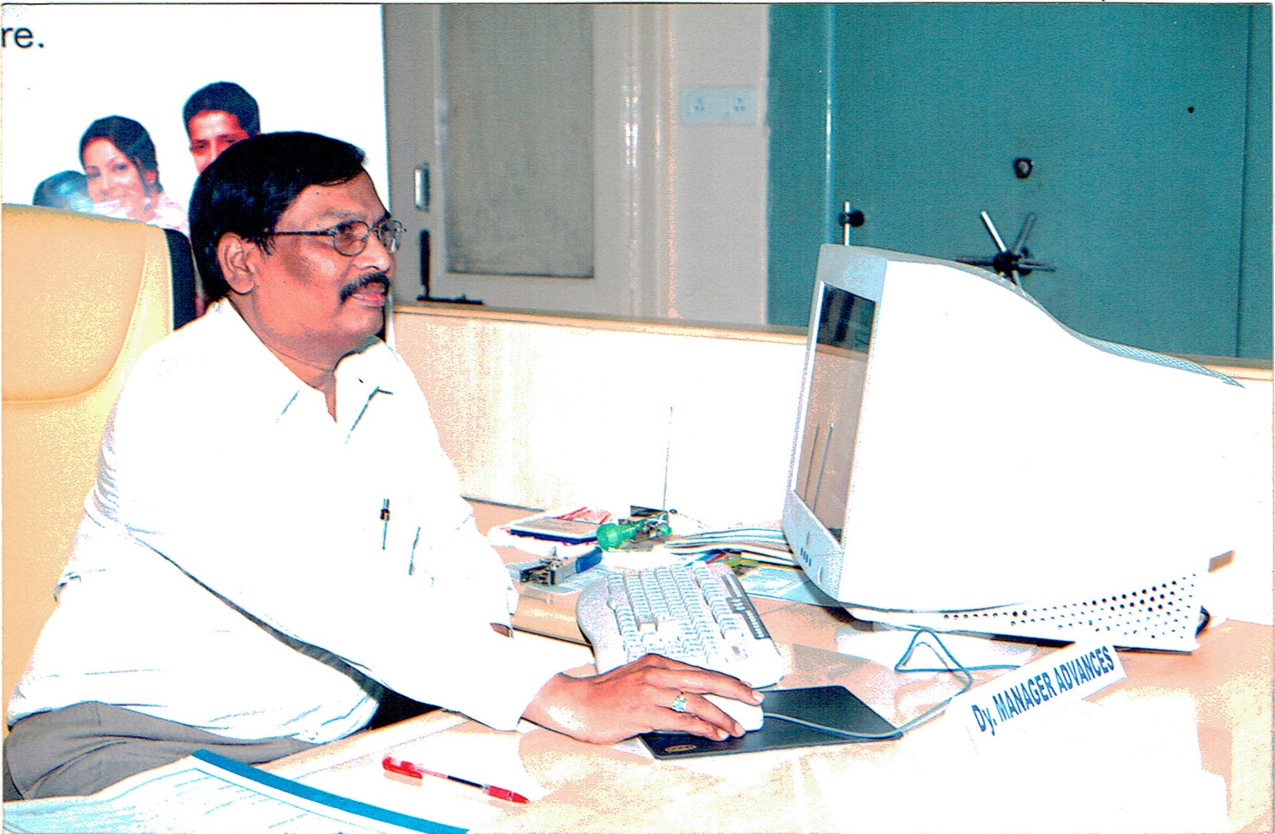 Deputy Manager, Advances — at work.