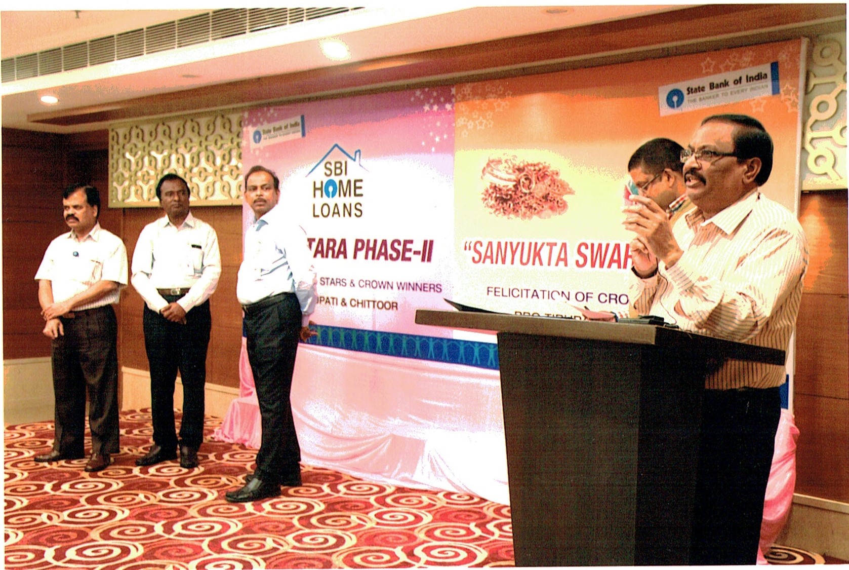 SBI Home Loans — Tara Phase II, Sanyukta Swah felicitation.